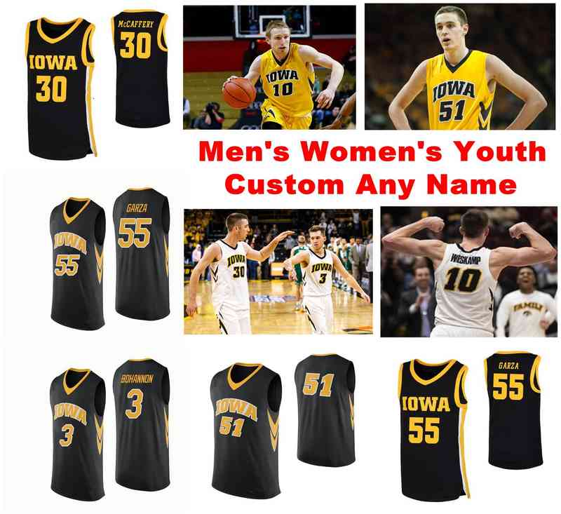 

Iowa Hawkeyes Jerseys Mens Michael Baer Jersey Joe Toussaint Jack Nunge Bohannon rare College Basketball Jerseys Custom Stitched, Mens yellow
