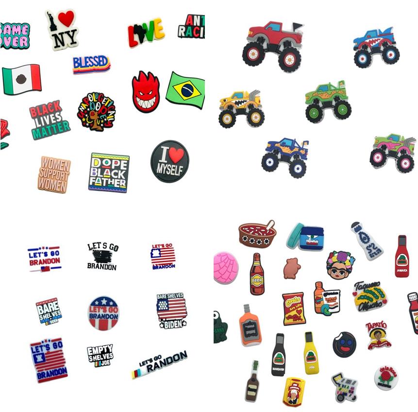 

Shoe Parts Accessories Lovely Cartoon Pvc Shoe Charms Buckles Boys Girls Fit Bracelets Croc Jibz Shoes Accessories Wristband Kids Gi jlliGM