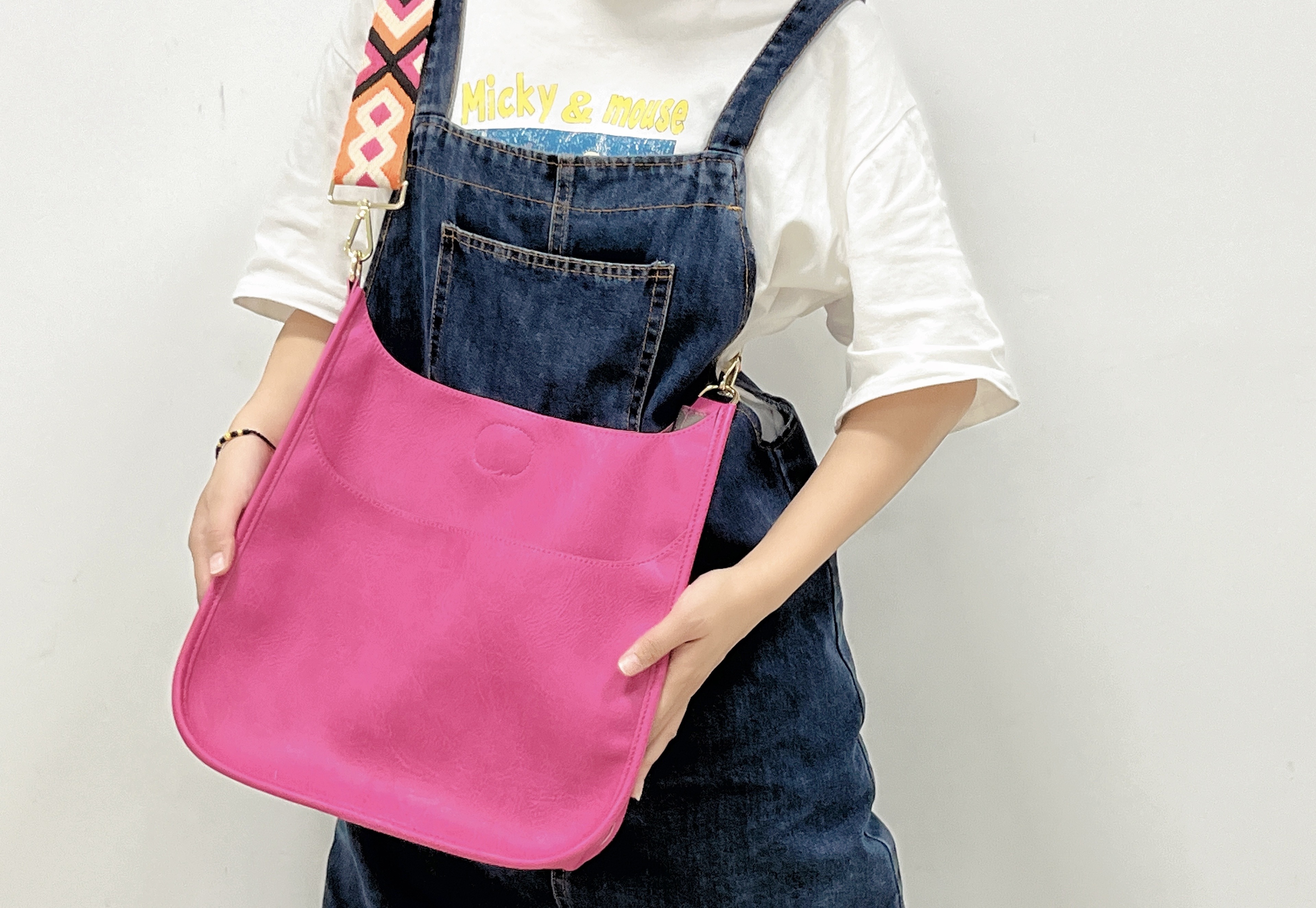 

vegan leather messenger bag crossbody handbag