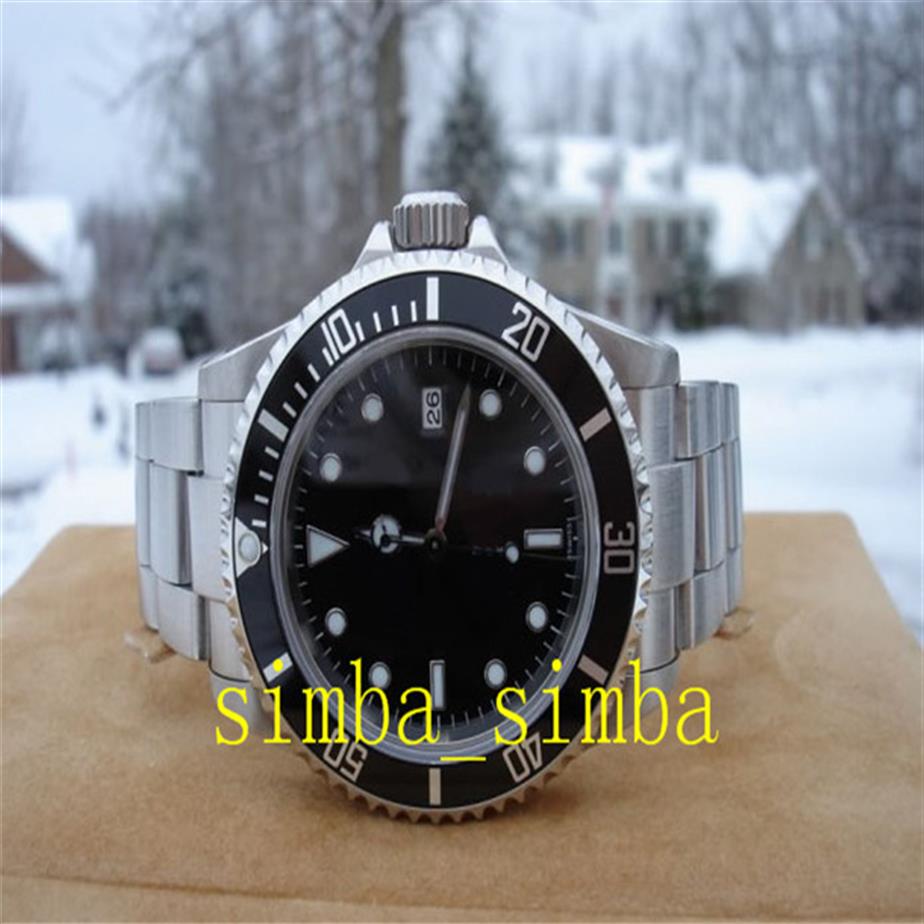 BP Factory Topselling Fashion Wristwatches Vintage 40mm 16600 SeaDweller Stainless Steel Black Dial 2813 Movement Automatic Mens 272L