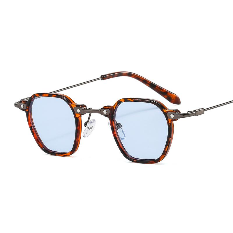 

Sunglasses 2022 Alloy Metal Frame Brand Designer Luxury Fashion Sun Glasses Round Women Men Slender Type Gradients Lens