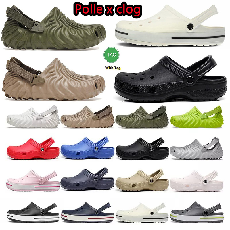 

EVA salehe bembury x pollex Men Woman Sandals Slides Slippers Ararat Rubber Summer Brown Flat slide slipper foam wens womens clog Summer beach wading shoes, #8