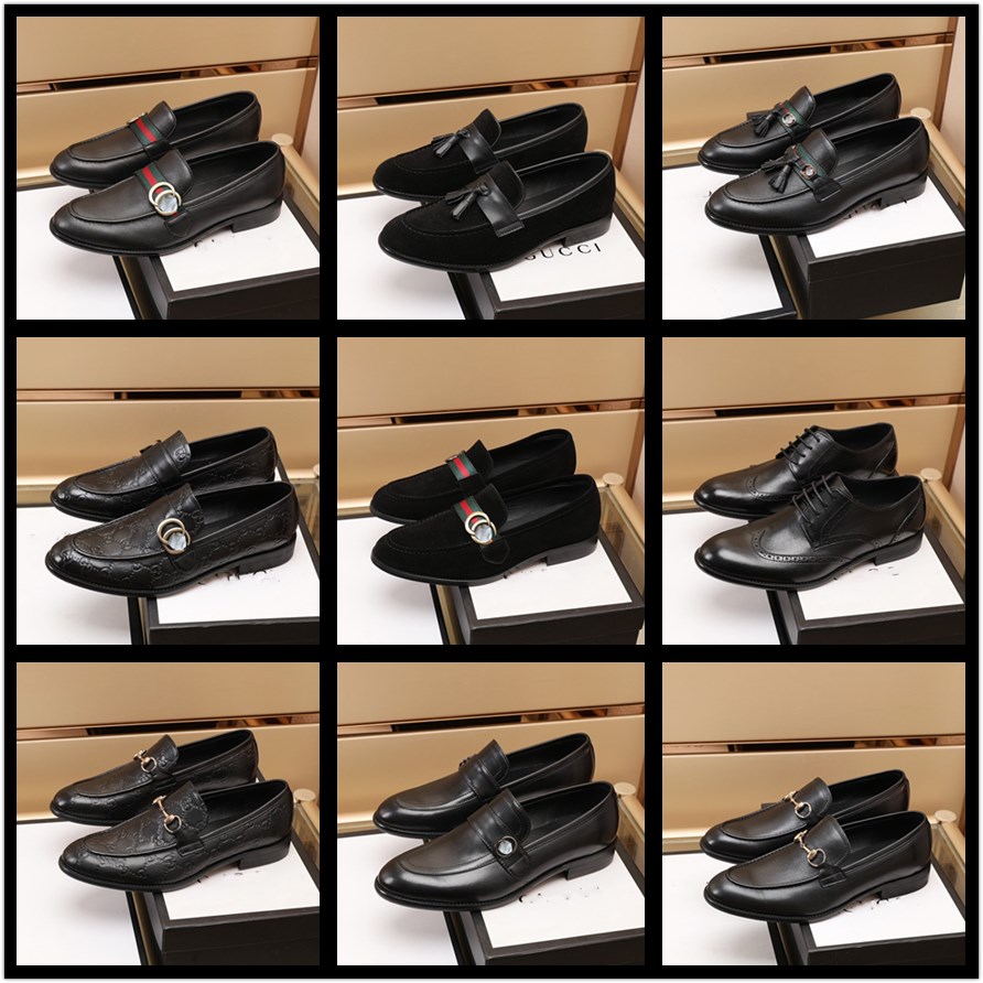 

Summer New pattern Men's Shoes Pointed Calf Low Bright leather Office Designer Dress shoes Luxury Wedding shoe, #07
