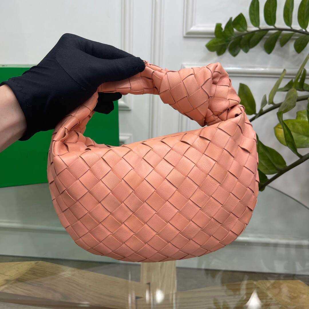 

High end quality luxury original Leather Mini Jodie woven cloud bag handbag leather woven bag Zlh Bottegas Venetas Dxv, Blue