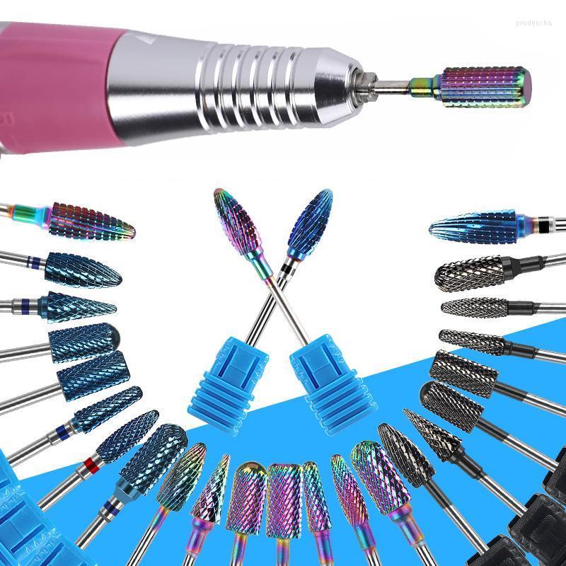

Nail Art Equipment Tungsten Carbide Drill Bits Files For Manicure Pedicure Milling Cutter Removing Gel Varnish Accessories Prud22