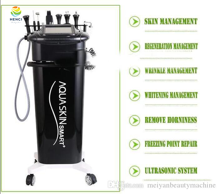 

9 in 1 Korea AQUASKIN Pore Cleaning Hydro Facial Lifting Skin Care Multi-Functional Beauty Machine for Salon