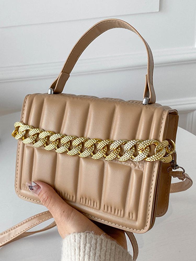 

Evening Bags Small PU Leather Chain Handbag And Purses For Women 2022 Summer Trendy Brand Designer Lady Flap Shoulder Crossbody BagEvening, Black