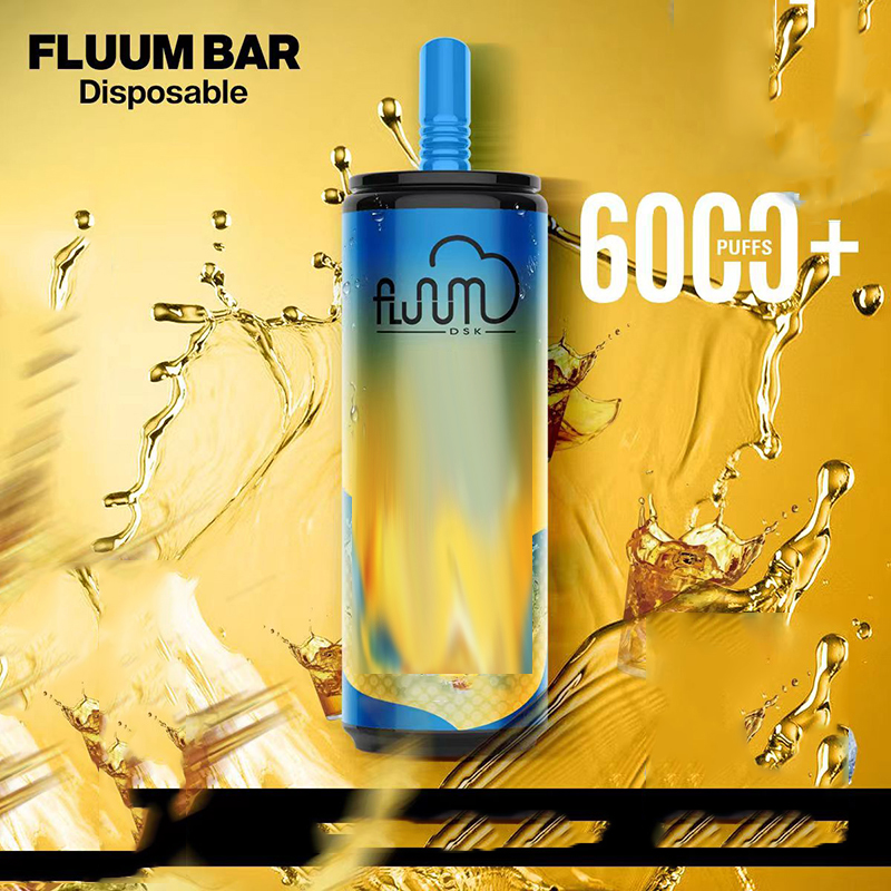 

Fluum 6000 Puff Disposable Electronic Cigarette Starter Kit Strength 5% Vape E-Juice 15.0 Ml Battery 600mAh Disposalbe 0268309