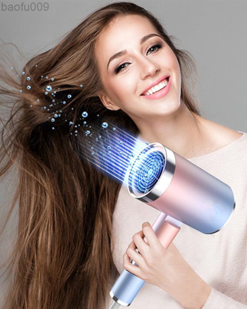 1250W Foldable Electric Hair Dryer Negative Lon Hair Care Quick Dry Home Hair Dryer Diffuser Professinal Dropshipping 20 L220805-image-787298786