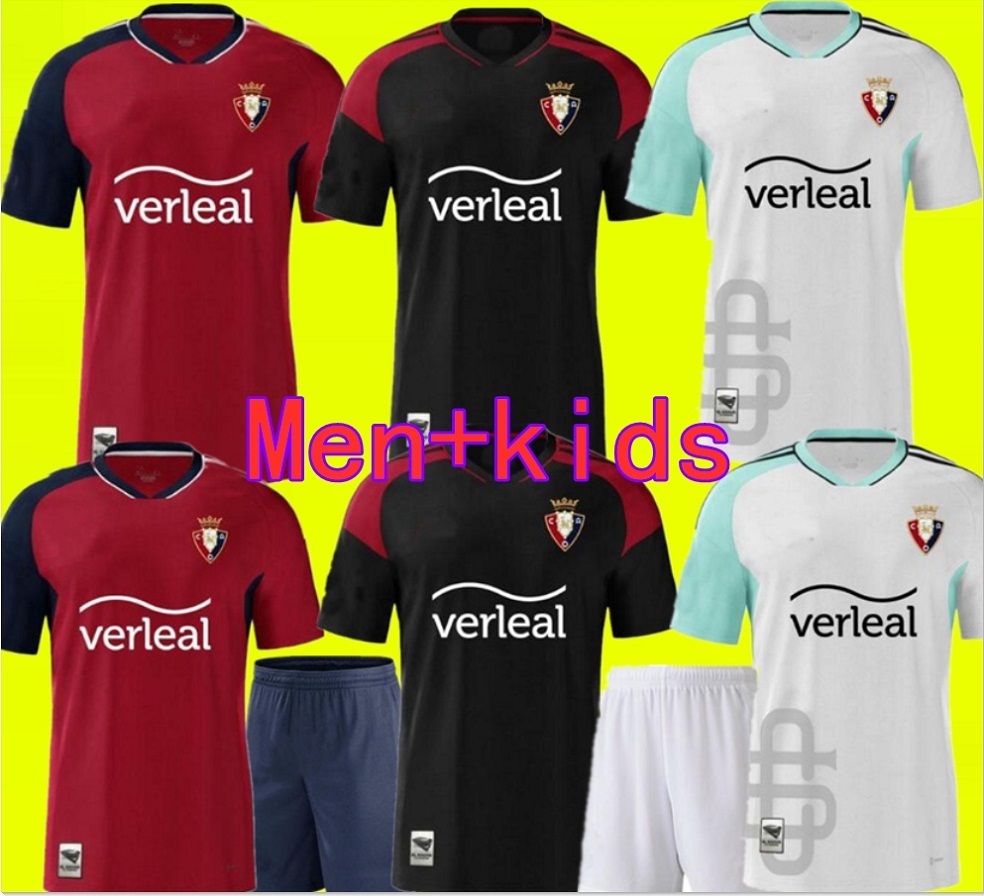 

22 23 OSASUNA soccer jersey home DAVID GARCiA CHIMY aVILA CAMISETA EQUIPACIoN ADULTO 2022 2023 TORRES MONCAYOLA MANU SANCHEZ home away 3rd Football shirt men kids Kit, 22-23 3rd