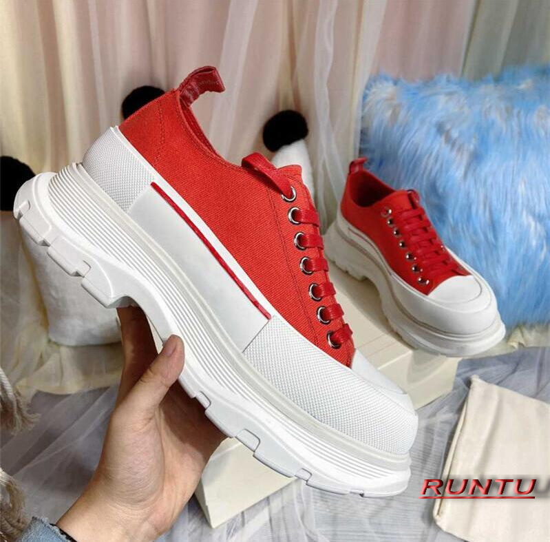 

Designer Platform Shoes Women Luxury Brand Tenis Sneakers Casual Thick Bottom Shoes Zapatos De Mujer Big Size 41, White
