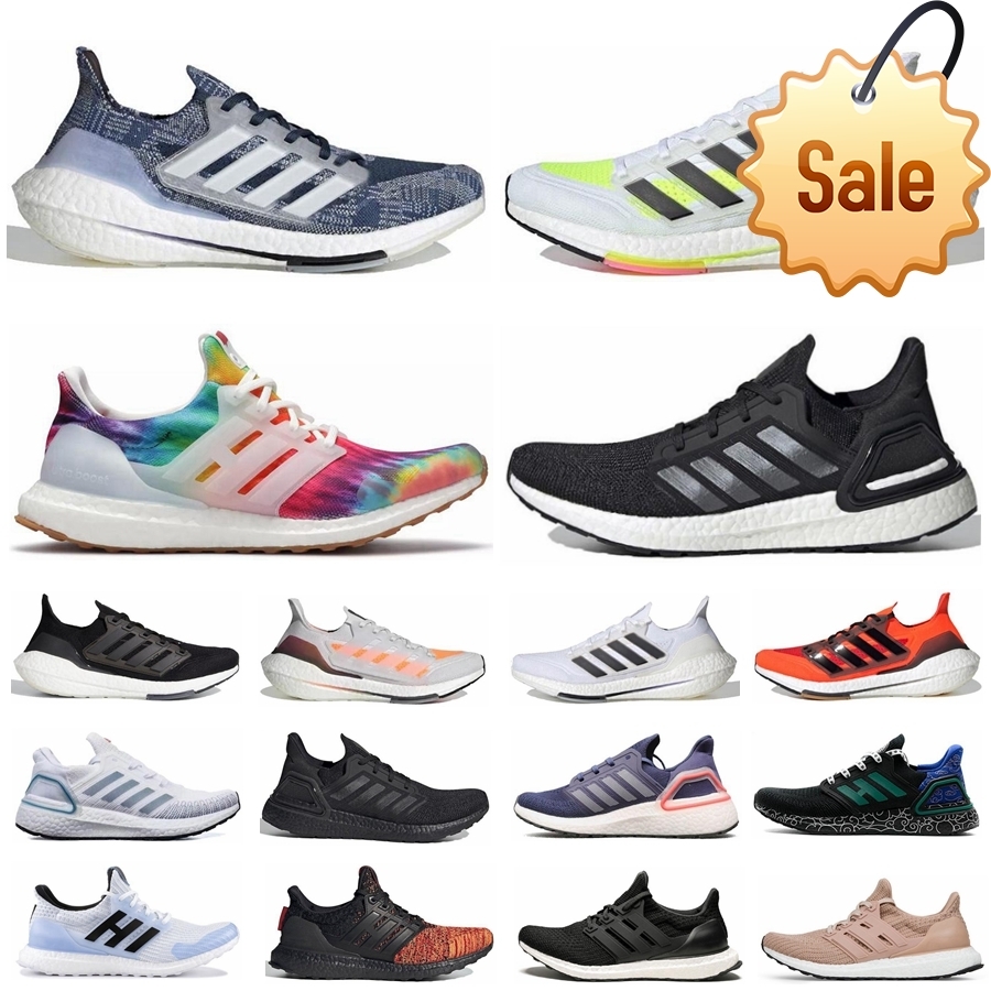 2022 Bottes Ultraboosts 2 Hommes Femmes Chaussures De Course Ultra 20 4.0 Triple Noir Solaire Jaune Doré Rouge Wh