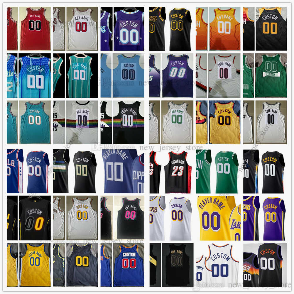 

2022 Authentic Player Version Stitched Basketball Jerseys Top Quality 2021 2022 News Man Red Purple Black Blue White Yellow Purple Jersey Size, Message number name order