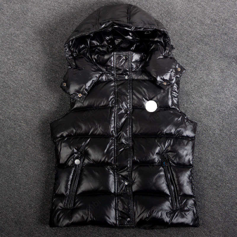 

Women High Quality Fashion Down Jacket Vests Casual Sleeveless Casual Hooded Jackets, White