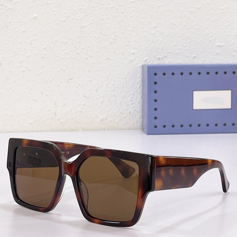 Explosive mens and womens luxury designer sunglasses 0992S square large frame classic but not out of date vacation photo perfect face modificatio