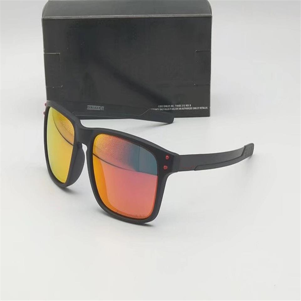 New Style Holbrook Mix Sunglasses Mens High Quality Designer OO9384 Black Eyewear Ladys Fashion Fire Lens Polarized Glasses 57mm243j