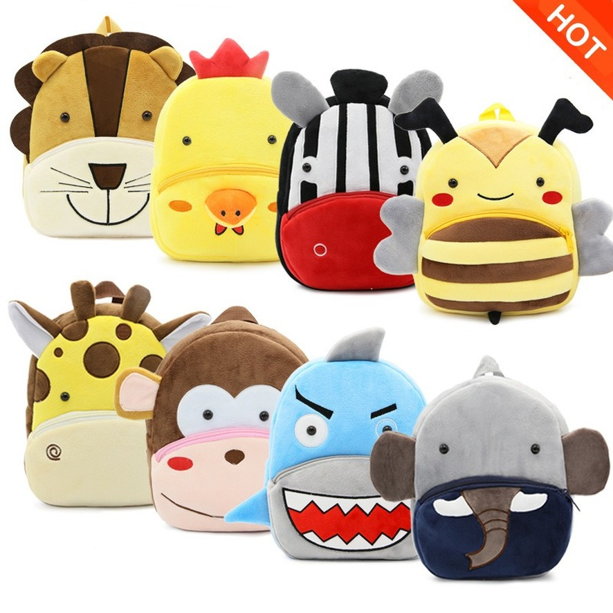 

Kids 3D Animal Backpacks Baby Girls Boys Toddler Schoolbag Children Cartoon Lion Bee Bookbag Kindergarten Toys Gifts School Bags C0628sss02, As show