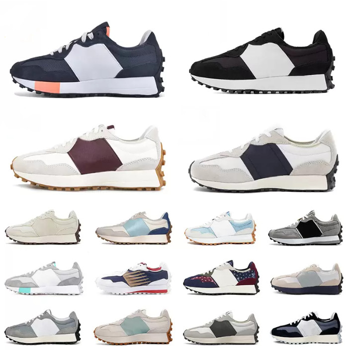 

Brand New N327 Running Shoes Men Women Sneakers Light Grey Farmers Market Wheat Multicolor Beige Burgundy Sea Salt Black Khaki Designer Shoe 327s Mens Trainers, Please contact us