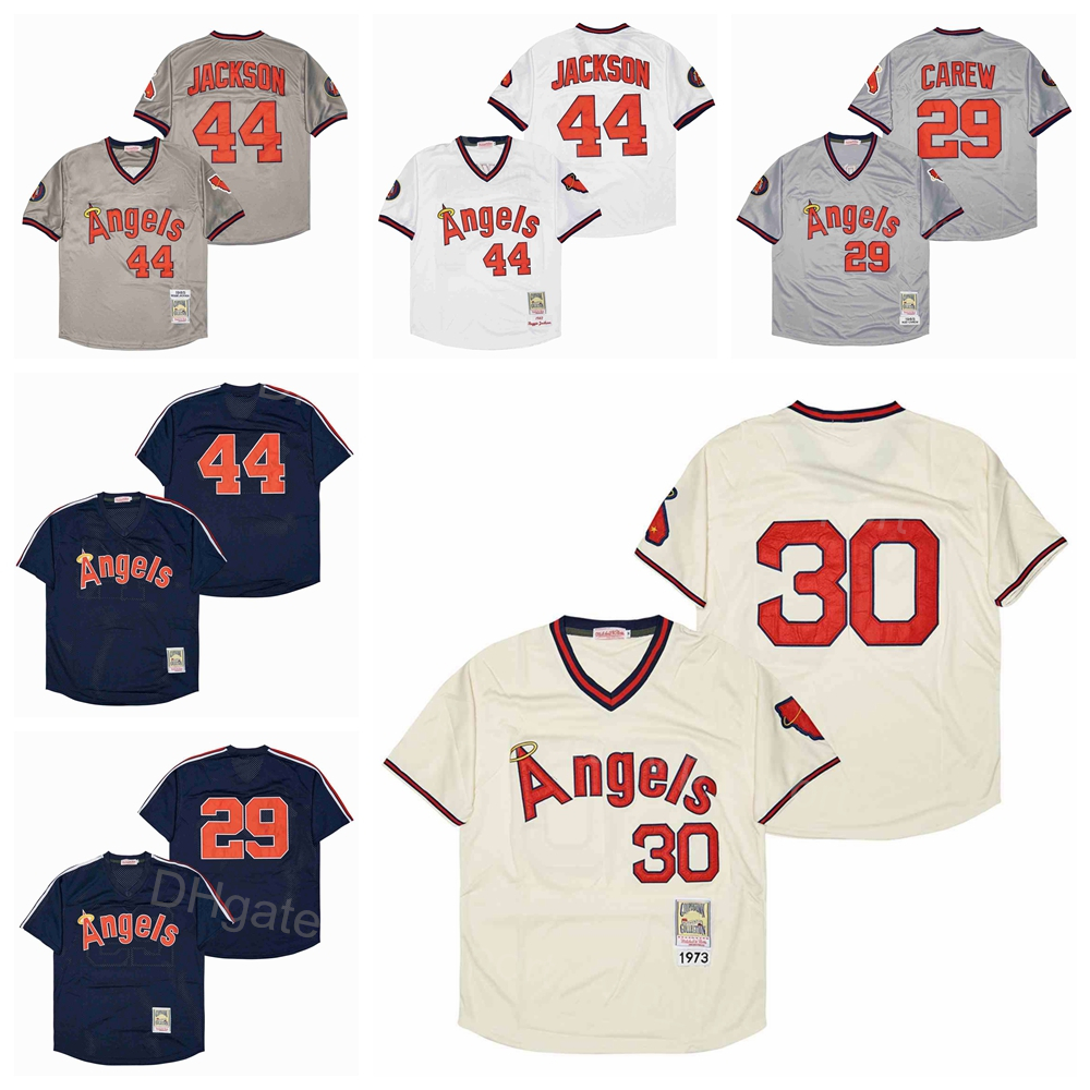 

1973 1982 1985 Vintage Baseball 30 Nolan Ryan Retro Jersey 44 Jeremiah Jackson Pullover All Stitched Team Navy Blue Grey White Beige Cool Base Retire For Sport Fans, 1982 retro