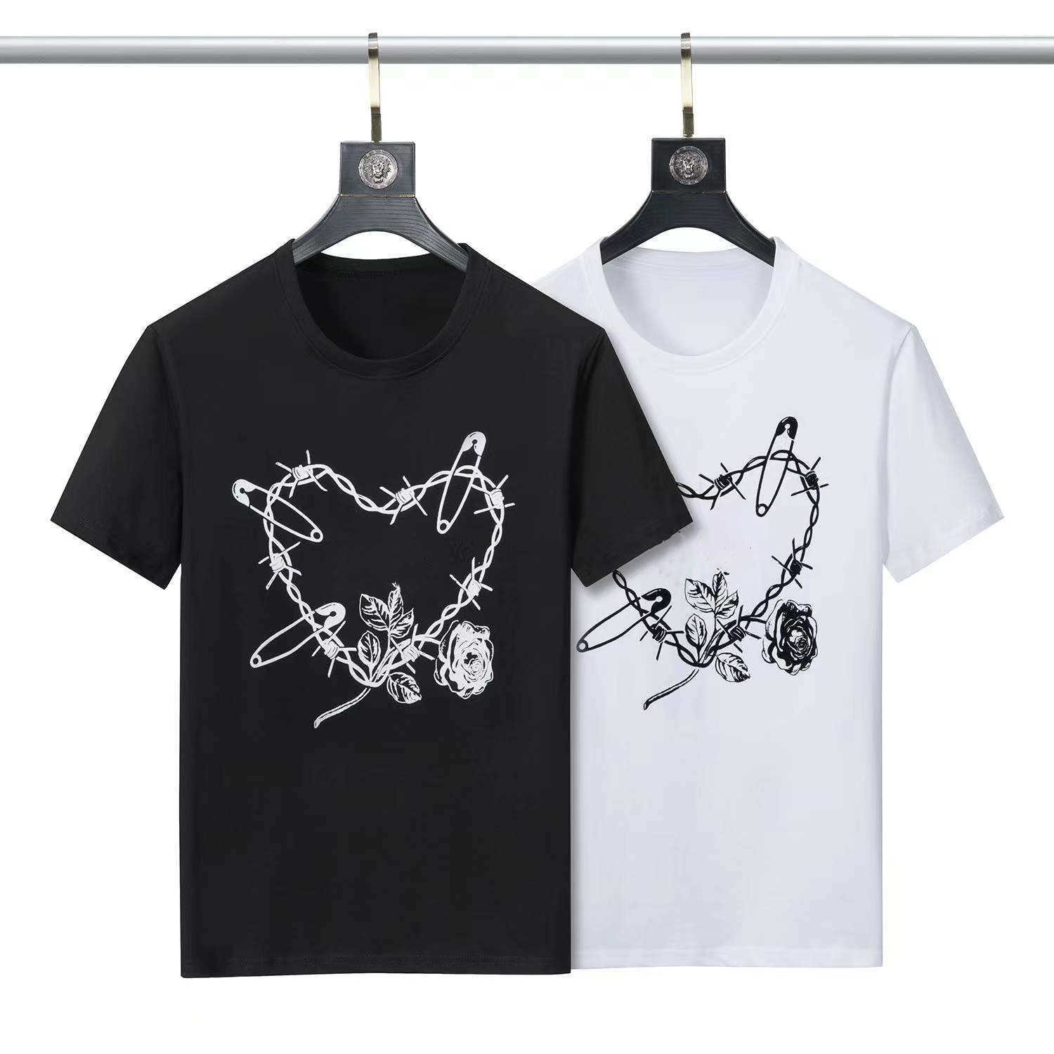 

France Letters Embroidery Tee T-shirt Mens Womens Couples Summer Top Quality Paris Street Tees Men s clothing Casual Short Sleeve, White