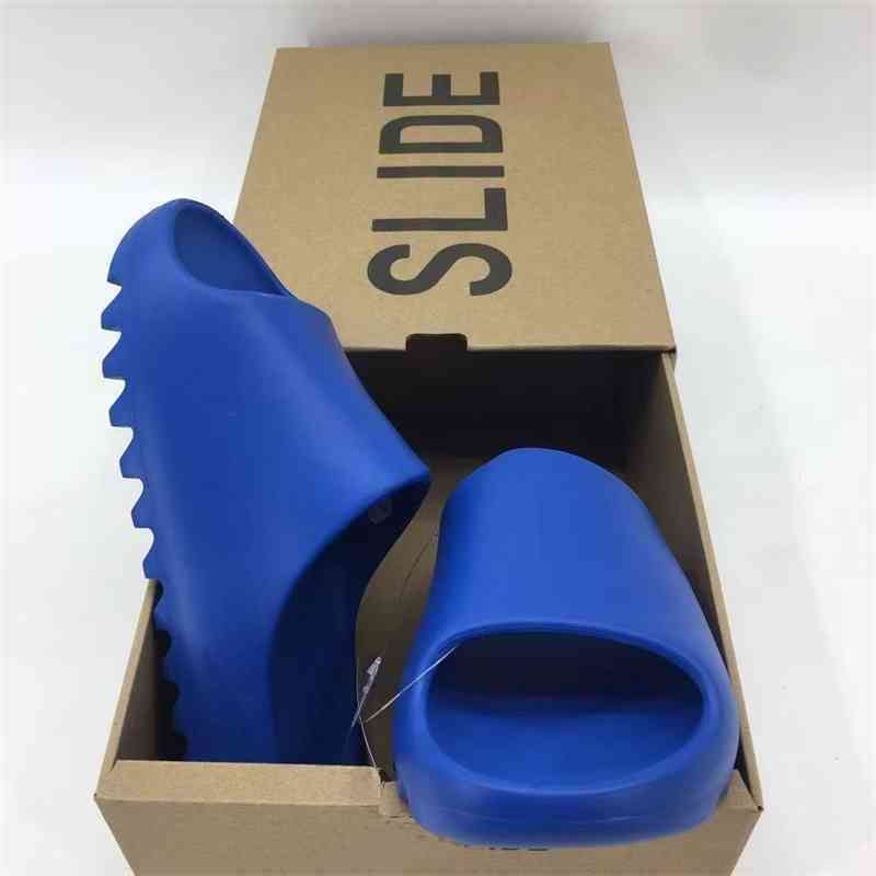 

designer shoes y/ee y/yz/z kanyes slides e Qiao slide coco slippers grey blue brand new men's and women's summer wear anti slip trendy sandals women foam rubber, Second generation sand color