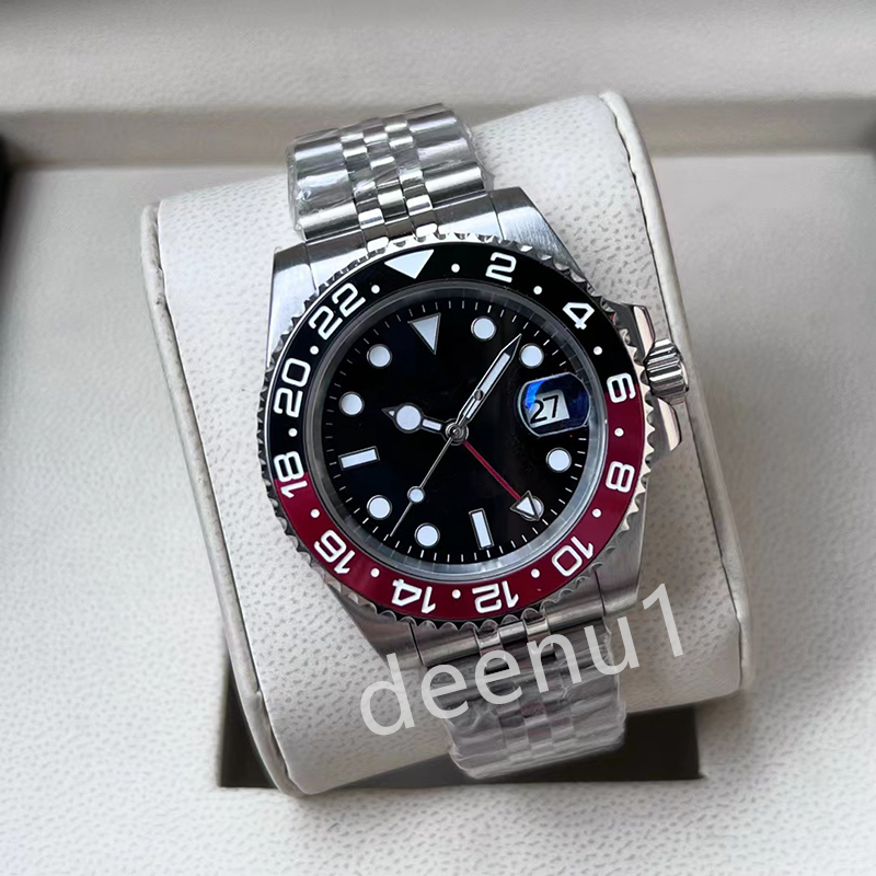 

Mens Automatic Mechanical Watches 904L Stainless Steel Lumen Sapphire Swim Watch 40mm Watch montre de luxe, Sapphire glass