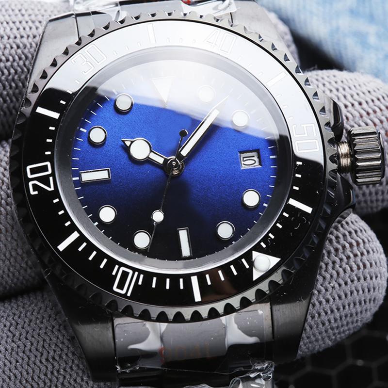 

Top Quality Moissanite Classic Mens Watch 44mm Automatic Mechanical WristWatches Stainless Steel Swimming WristWatch Montre De Luxe Gifts Watches for Men, Color 1