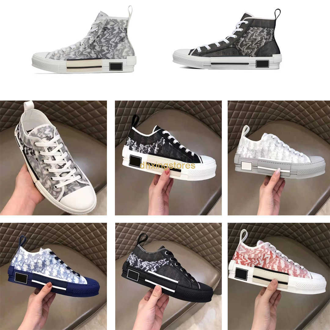 

2022 top quality designers casual shoes oblique technology B23 canvas trainers mens womens fashion pairs outdoor platform Trainer sneaker