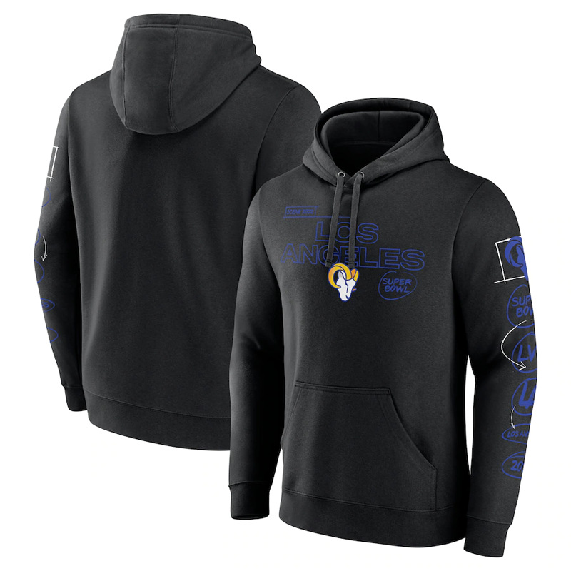 

Men Football League Hoodies Bowl Super Tops Brand Designer Pullover Hoodie Ram