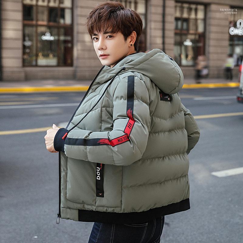 

Men's Down & Parkas Winter Jackets Mens Top Polyester Casacos Cotton Clothing Men 2022 Jacket Korean Version Of The Trend Padded1 Kare22, Gray