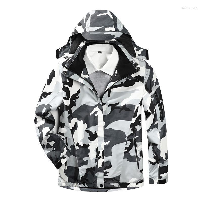 

Men's Vests Hat Warm Camouflage Hiking Heating Jackets Coat Detachable With Color Area Windproof USB And Coats For Men Stra22, Black
