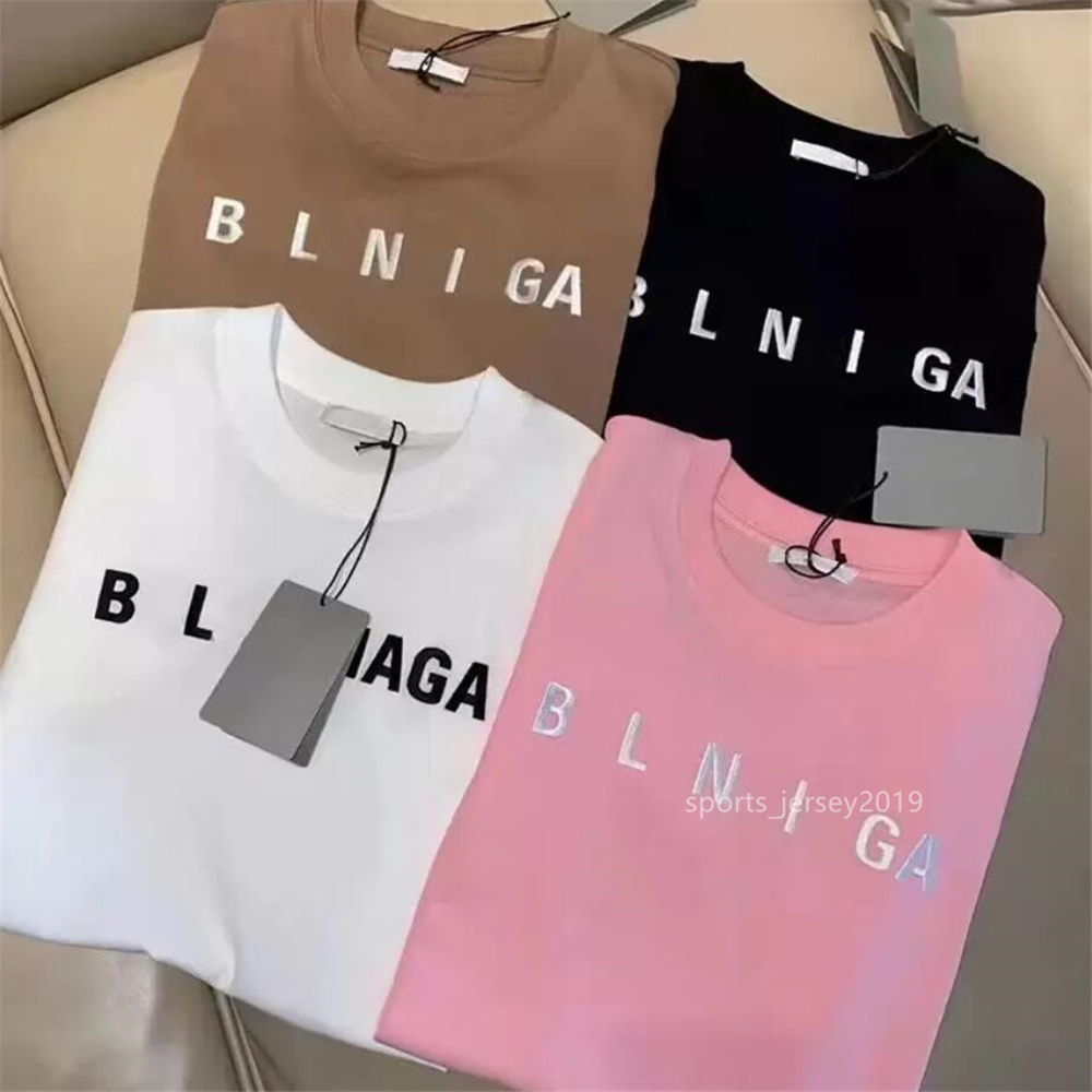 

Summer Mens Designer T Shirt Casual Man Womens Tees With Letters Print Short Sleeves Top Sell Luxury Men Hip Hop clothes
