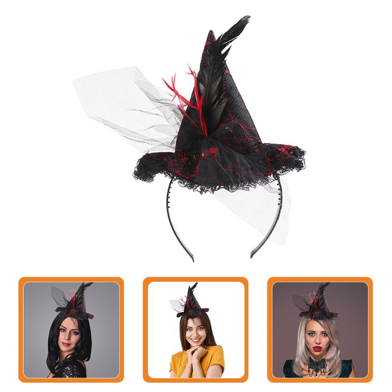 

Bandanas Headband Witch Hat Party Decoration Prop