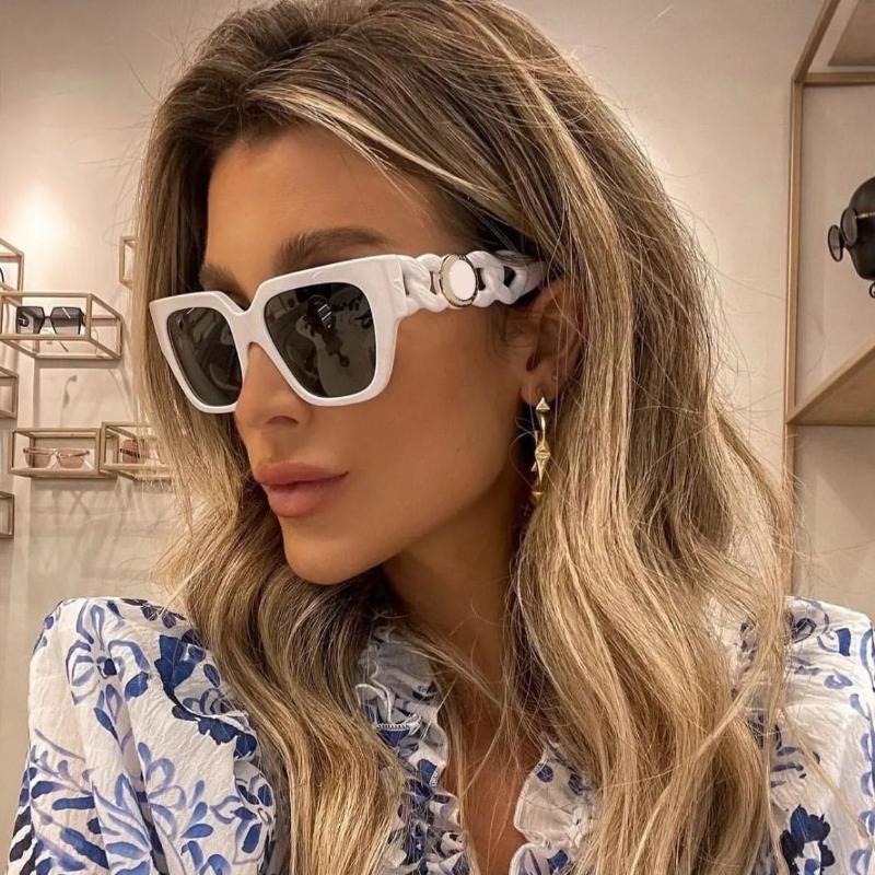 

Sunglasses Oversize Square Women Fashion Vintage Big Frame Shades Men Luxury Sun Glasses UV400 Eyewear Oculos Gafas De SolSunglasses