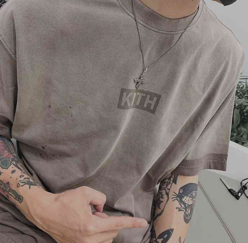 

Clothing Kith T-shirts Printing Washed Short-sleeved Oversized Tees for Men and Women