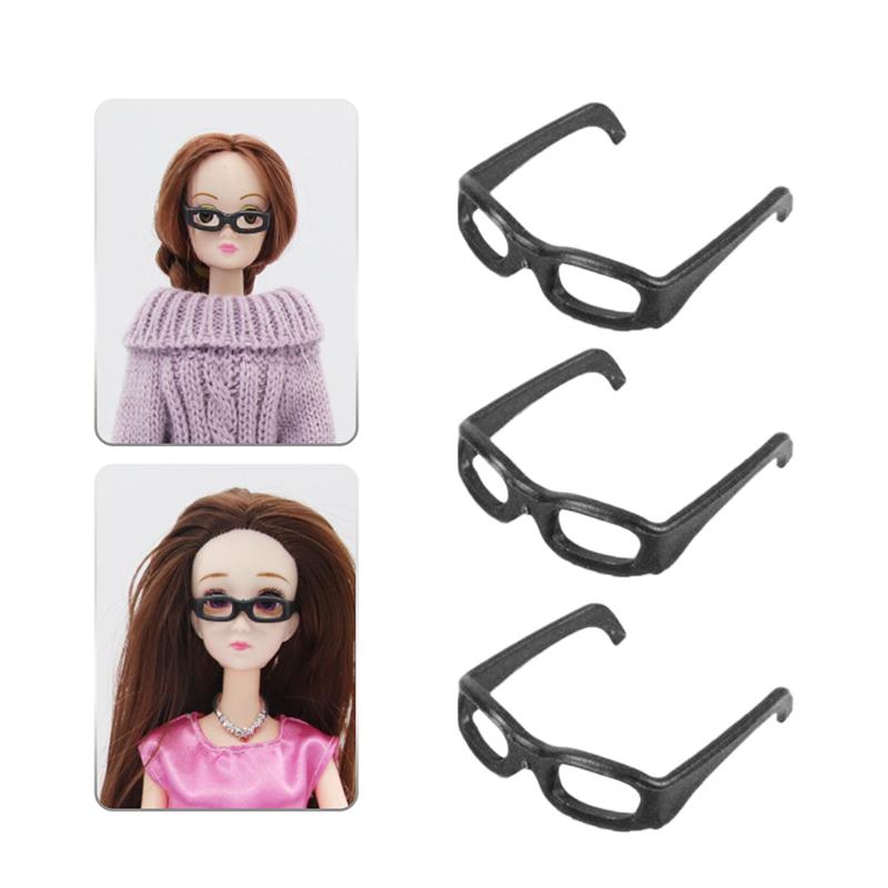 

Sunglasses 60Pcs Mini Doll Glasses Face Decoration Props Accessories
