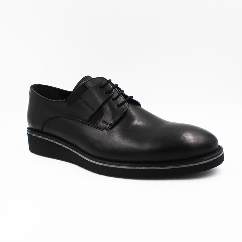 

Dress Shoes Marco Rossi Genuine Leather Black Lace-Up Men Classic 5054