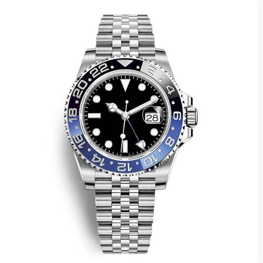 

Wristwatch 3186 3255 GMF clean GMT men's fully automatic mechanical watch V meter248b, White