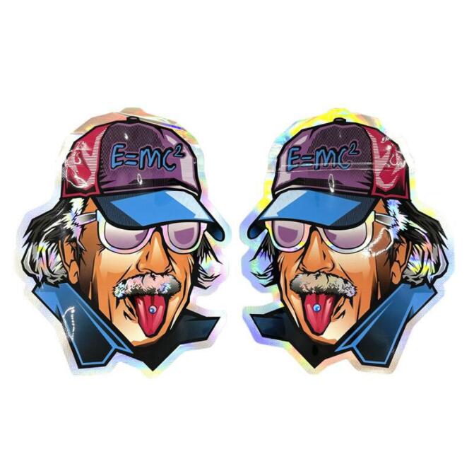 

Funny 3.5g Mylar Bag Edibles Gummies Smell Proof Touch Film Packaging Bag Resealable Zipper Pouch Custom Logo