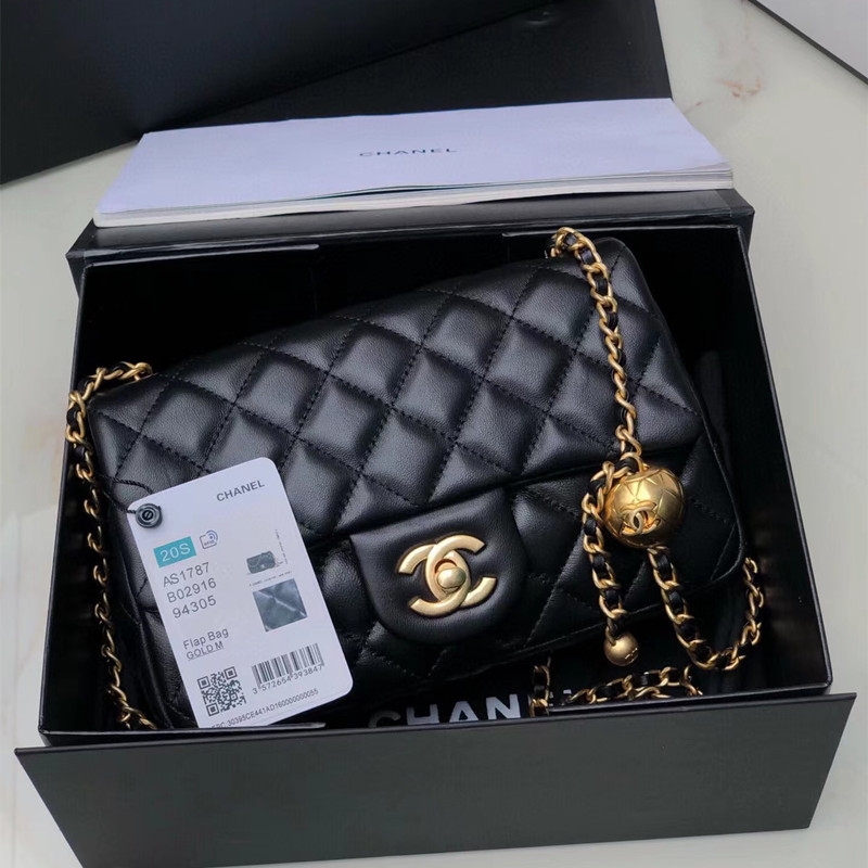 7A Top Designer De Luxe Dames Mini Carré Gros Sac En Peau De Mouton Flip Chaîne À Billes En Métal Épaule Réglable Sac À Bandoulière Classique Mod