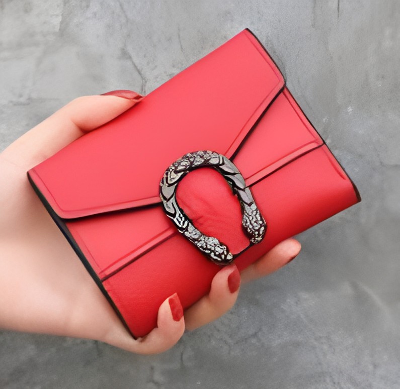 

6 colors Wallets Small Wallet Female Short Retro Fold Change Purses Red Black Green Brown Pure Color Mini Womens Bags Factory Price