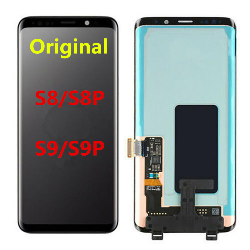 

Original LCD Digitizer touch panel screen for samsung Galaxy S8 S8P S9 Display S9 Plus S10 S10P replacement
