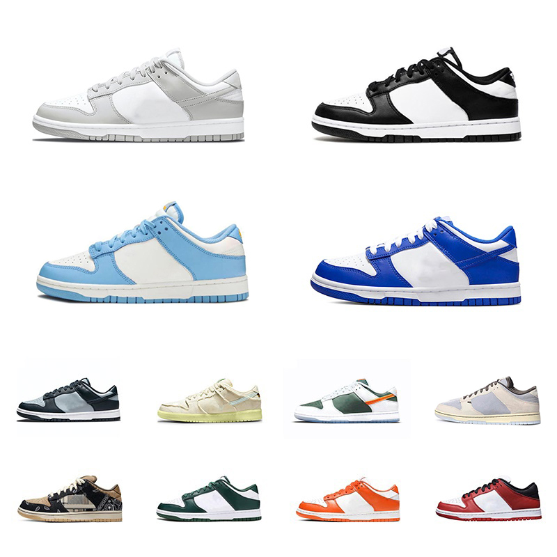 

UNC Running Shoes Sb Lows Men Women panda White Black Coast University Racer Blue Championship Red Mens sneakers Chunky Laser Orange Chicago outdoor 2022 Low, Double