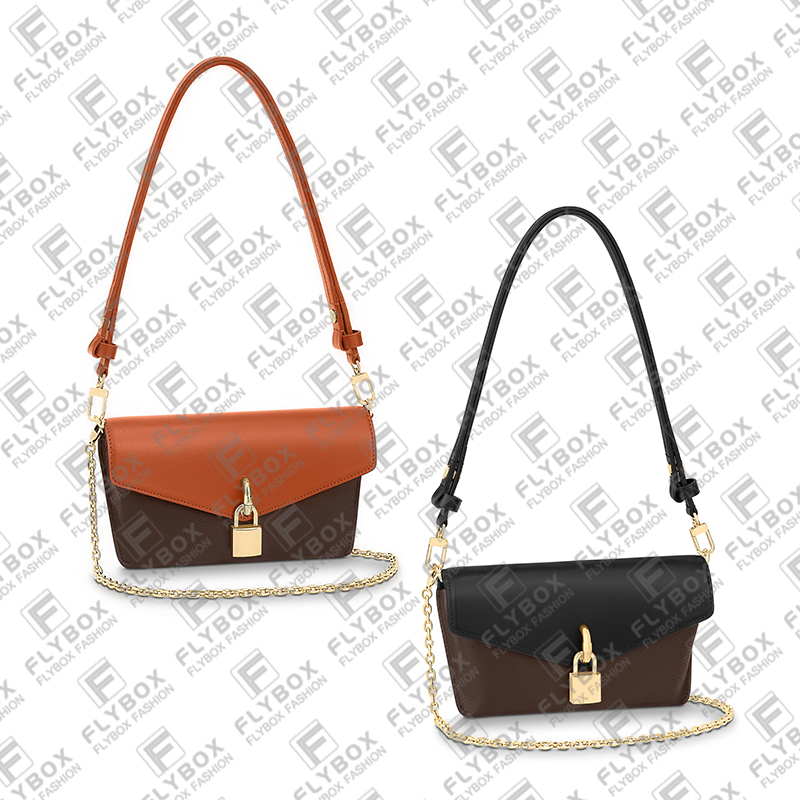 

Woman Designer Luxury Fashion Casual Crossbody Chain Bag Shoulder Bags High Quality TOP 5A M80559 M80763 Handbag Purse Pouch Fast Delivery, Brown flower 1 / caramel / with dust bag