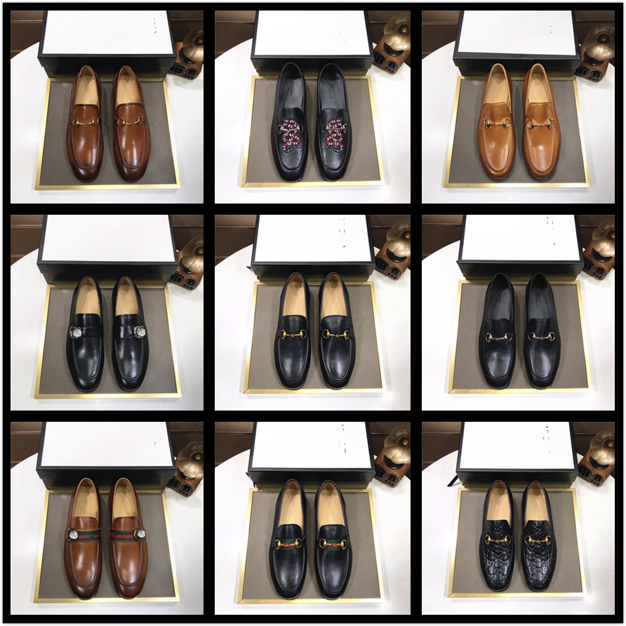 

Classic Business Men's Designer Dress Shoe Fashion Elegant Formal Wedding Shoes Luxury Man Slip on Office Oxford Shoe for Men 2022 New, #21