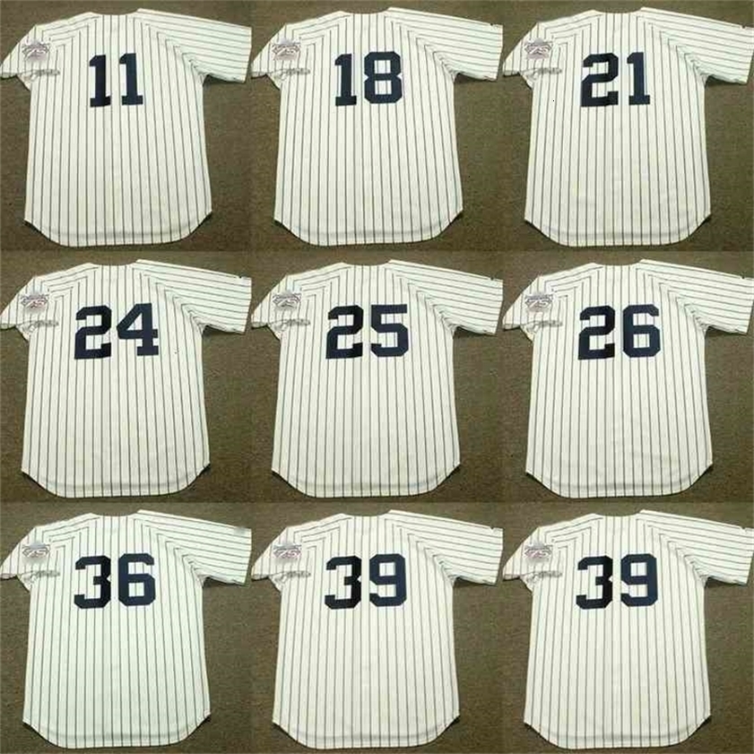 

Chen37 C202 Men 11 CHUCK KNOBLAUCH 36 DAVID CONE 25 JOE GIRARDI 18 SCOTT BROSIUS 21 PAUL 24 TINO MARTINEZ 1983 Home Baseball Jersey