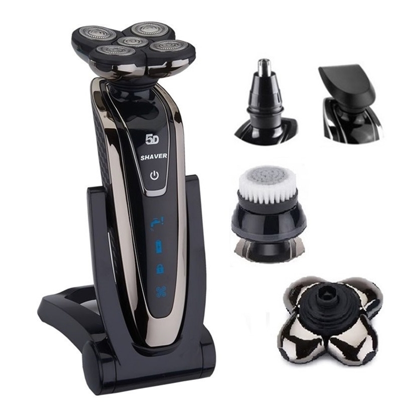 

Original 5D Shaver grooming kit washable Electric Shaver beard trimmer Electric Razor For Men Rechargeable shaving machine 220322