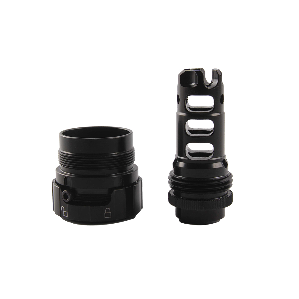 

Mount Quick attach Detach Steel mount Adapter 1/2-28 5/8-24 muzzle device Fuel Filter