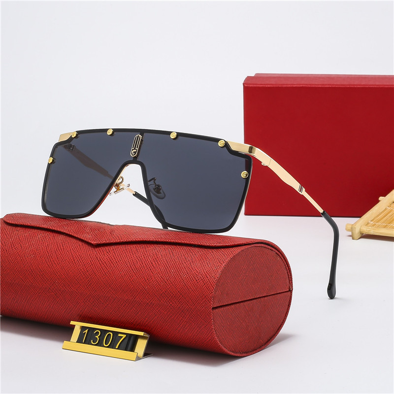 

Fashion Designer Sunglasses Classic Eyeglasses Goggle Outdoor Beach Sun Glasses For Man Woman Optional Triangular signature With Case