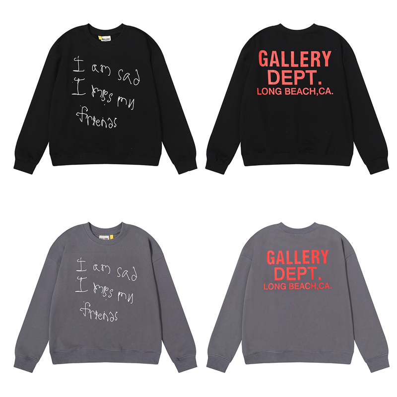 

Sweatshirts High Quality Cotton Cotton Terry Crew Neck Sweater Men's Plus Size